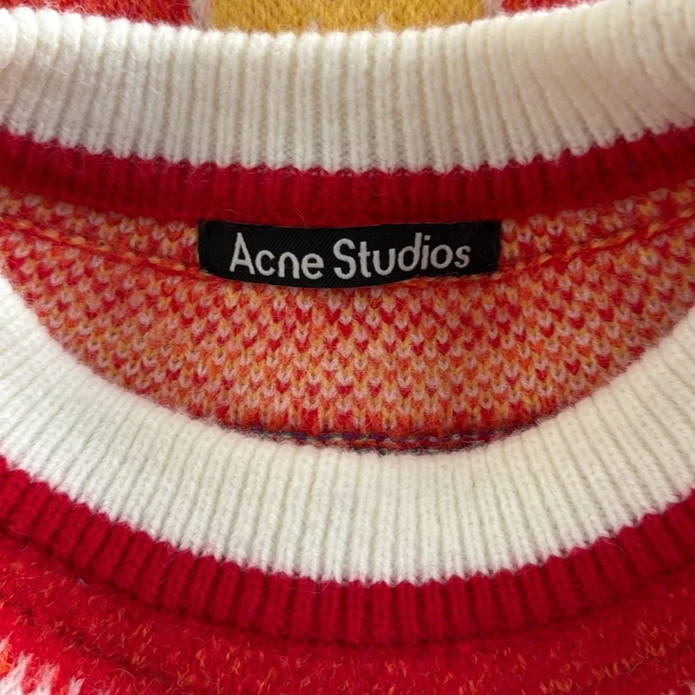 Acne Studios Rainbow Fair Isle Sweater - Picture 6 of 8